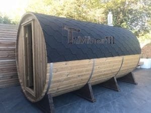 Outdoor Barrel Round Sauna, Heather, Chelmsford, Essex, U (2)
