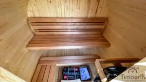 Udendørs Tønde Sauna Mini – Lille – 2 4 Personer (1)
