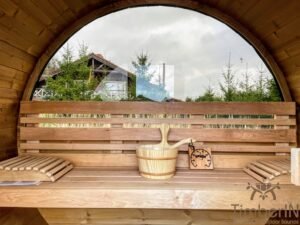 Udendørs Tønde Sauna Mini – Lille – 2 4 Personer (4)
