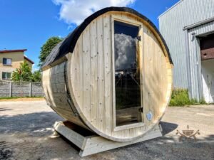 Udendørs Tønde Sauna Mini – Lille – 2 4 Personer (5)