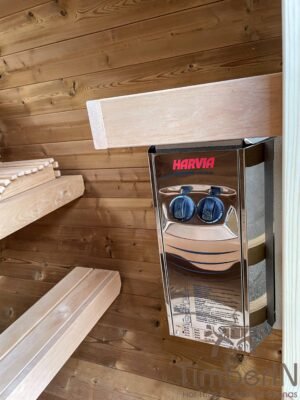 Udendørs Tønde Sauna Mini – Lille – 2 4 Personer (5)