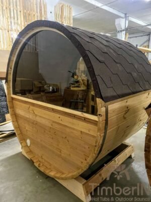Udendørs Tønde Sauna Mini – Lille – 2 4 Personer (7)