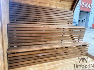 Udendørs Tønde Sauna Oval Hobbit (3)