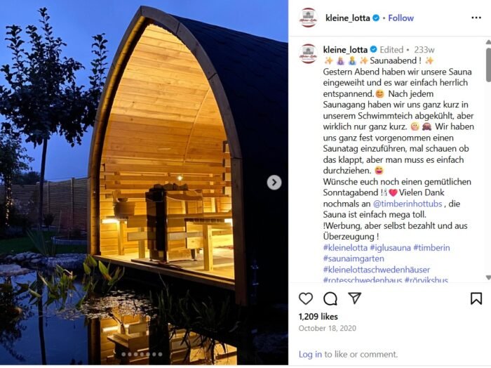 Iglu Sauna