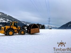 Udendørs Træ Sauna Pod Iglu Kit (2)