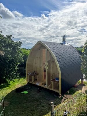 Udendørs Træ Sauna Pod Iglu Kit (2)