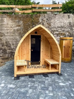 Udendørs Sauna I Træ Til Haven Igloo Design (2)