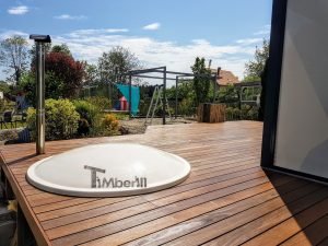 Vildmarksbad Indbygget I Terrasse Glasfiber Indsats (1)