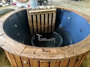 Vildmarksbad I Glasfiber Med Indvendig Ovn Wellness Basic (14)