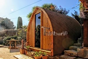 Udendørs Sauna I Træ Til Haven Igloo Design (4)