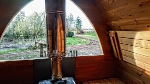 Udendørs Sauna I Træ Til Haven Igloo Design (5)