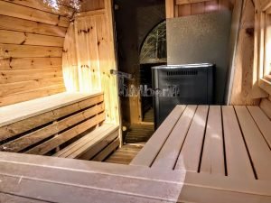 Udendørs Sauna Tønde I Træ Til Haven (4)