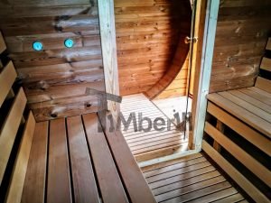 Udendørs Sauna På Traileren Mobil Harvia Ovn Med Omklædningsrum (27)
