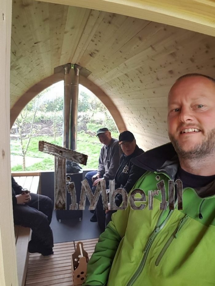 Outdoor Sauna Igloo, Karsten, Mammen, Denmark