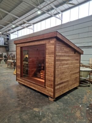Moderne Udendørs Havesauna (2)