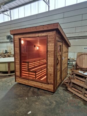Moderne Udendørs Havesauna (5)
