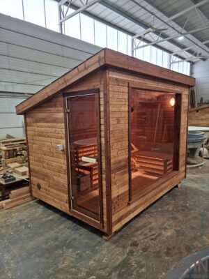 Moderne Udendørs Havesauna (7)