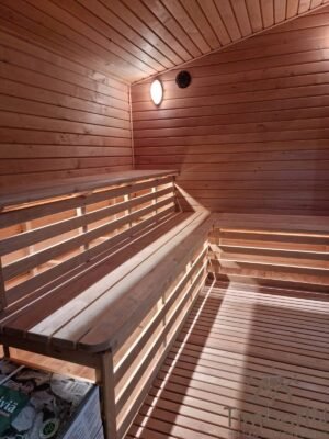 Moderne Udendørs Havesauna (8)