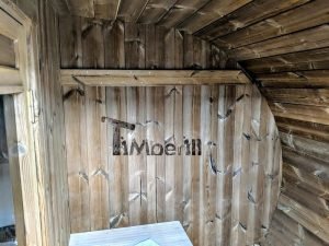 Udendørs Tønde Sauna Oval Design (5)