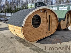 Udendørs Tønde Sauna Oval Hobbit (25)