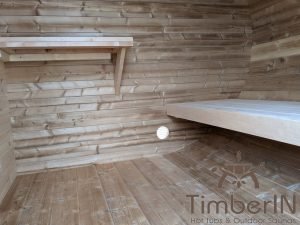 Udendørs Tønde Sauna Oval Hobbit (36)