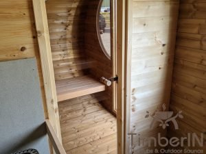 Udendørs Tønde Sauna Oval Hobbit (43)
