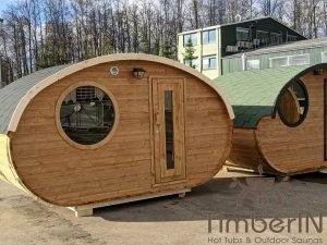 Udendørs Tønde Sauna Oval Hobbit (44)