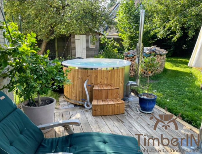 Vildmarksbad Med Bobler – TimberIN Rojal