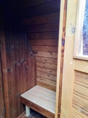 LAGERMODEL Udendørs Holz Sauna (5)