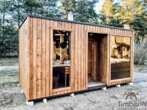 Moderne Udendørs Havesauna (12)