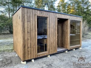 Moderne Udendørs Havesauna (23)