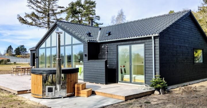 Vildmarksbad Med Bobler – TimberIN Rojal, Jakob, Jægerspris, Denmark