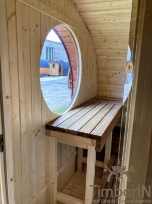 Udendørs Tønde Sauna Oval Ellipse (10)