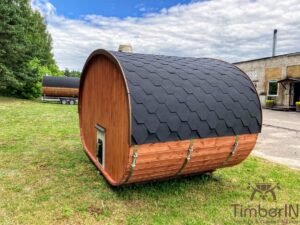 Udendørs Tønde Sauna Oval Ellipse (2)