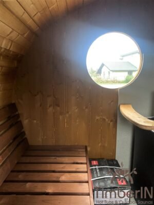 Udendørs Oval Sauna Med Integreret Spabad (16)