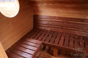 Udendørs Oval Sauna Med Integreret Spabad (38)